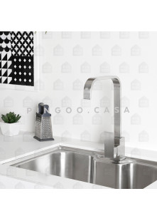 Cuba para cozinha com acessórios carajás e Torneira misturador monocomando gourmet São lorenço pingoo