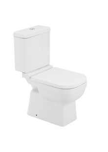 Kit Vaso Sanitário com Caixa Acoplada e Assento Branco Duplo Acionamento 3/6L Saída Vertical Elite Celite Kit Vaso Sanitário com Caixa Acoplada e Assento Branco Duplo Acionamento 3/6L Saída Vertical Elite Celite