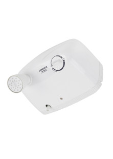 Chuveiro Elétrico Multitemperatura 220V 7800w Branco Redondo com Pressurizador Jet Turbo Lorenzetti Chuveiro Elétrico Multitemperatura 220V 7800w Branco Redondo com Pressurizador Jet Turbo Lorenzetti