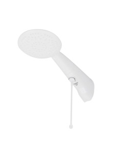 Chuveiro Elétrico Eletrônico 220V 7500w Branco Redondo com Pressurizador Advanced Lorenzetti Chuveiro Elétrico Eletrônico 220V 7500w Branco Redondo com Pressurizador Advanced Lorenzetti