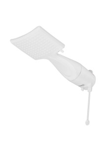 Chuveiro Elétrico Eletrônico 127V (110V) 5500w Branco Quadrado Loren Shower Lorenzetti Chuveiro Elétrico Eletrônico 127V (110V) 5500w Branco Quadrado Loren Shower Lorenzetti