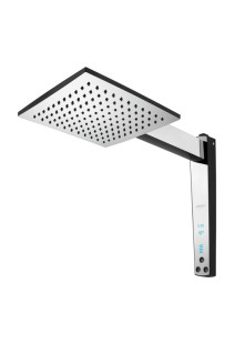 Chuveiro Digital 220V 6800W Century Preto e Cromado Lorenzetti Chuveiro Digital 220V 6800W Century Preto e Cromado Lorenzetti