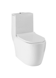 Vaso Sanitário Monobloco Amazonita Pingoo.casa - Branco Vaso Sanitário Monobloco Amazonita Pingoo.casa - Branco