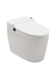 Vaso Sanitário Monobloco Caixa Acoplada Privada Bidê Celestita Pingoo.casa - Branco